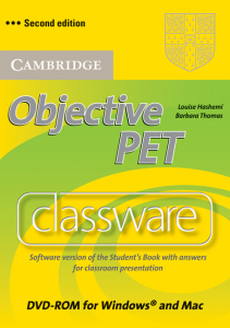 Objective PET Classware DVD-ROM with answers